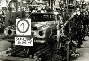 1969: Erste Rohkarosse